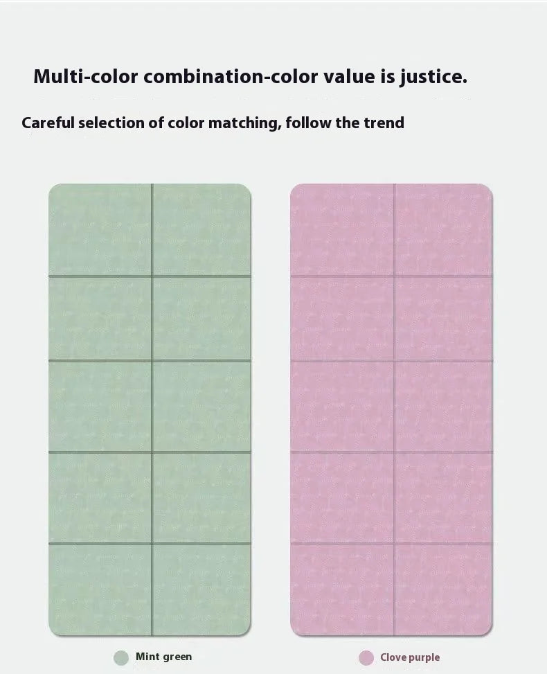 Foldable Anti-Slip Yoga & Nap Mat – Portable Thick Floor Mat for Home & Travel